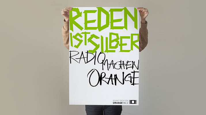 Kampagne für Radio Orange