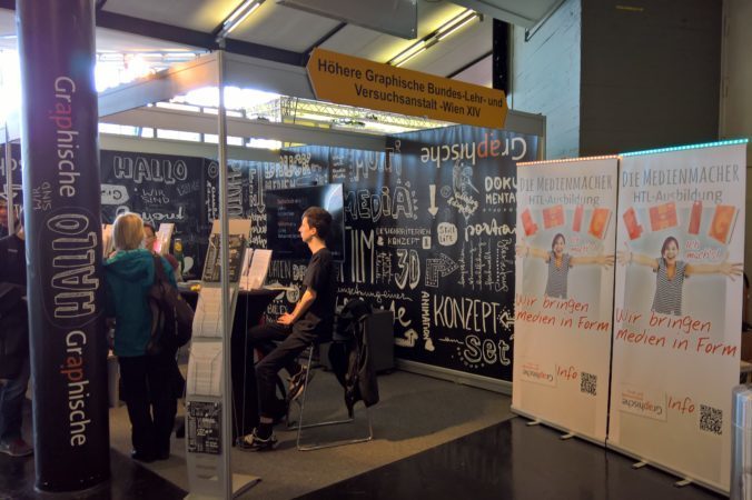 Stand der Graphischen auf der BeSt