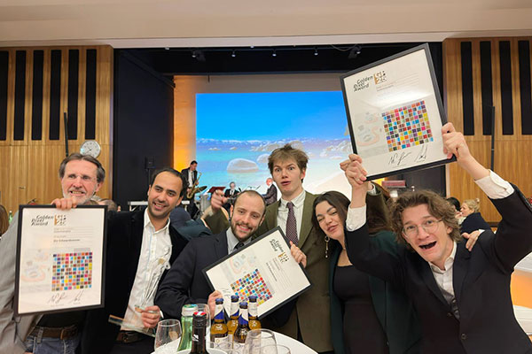 Gewinner des Golden Pixel Awards in der Kategorie Studentenprojekte